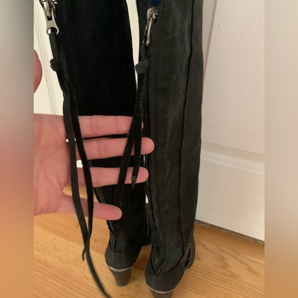 ❤️‍🔥 Miss Sixty Melody Above The Knee Western Leather Boots ❤️‍🔥 - Picture 7 of 9